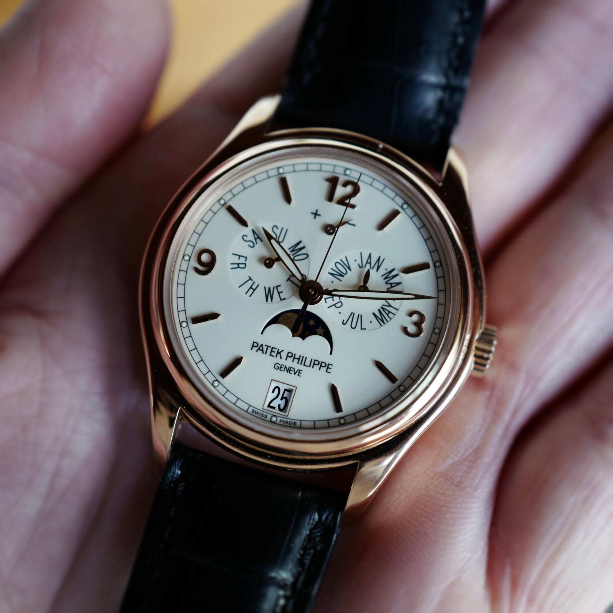 Patek Philippe Rose Gold Annual Calendar Ref. 5146R-001