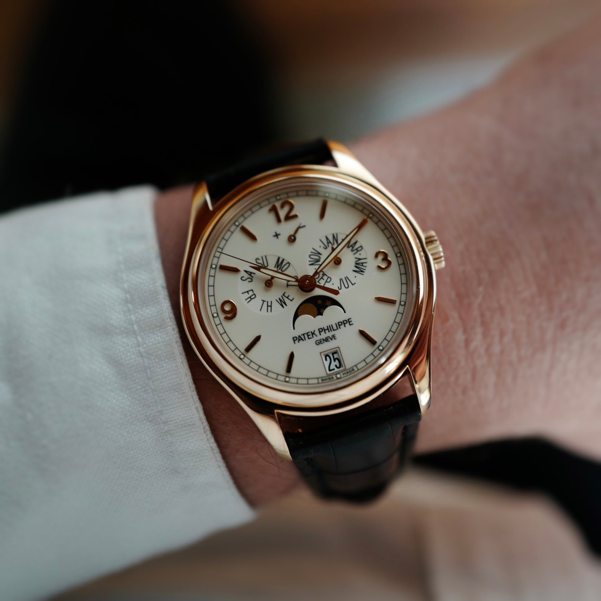 Patek Philippe Rose Gold Annual Calendar Ref. 5146R-001