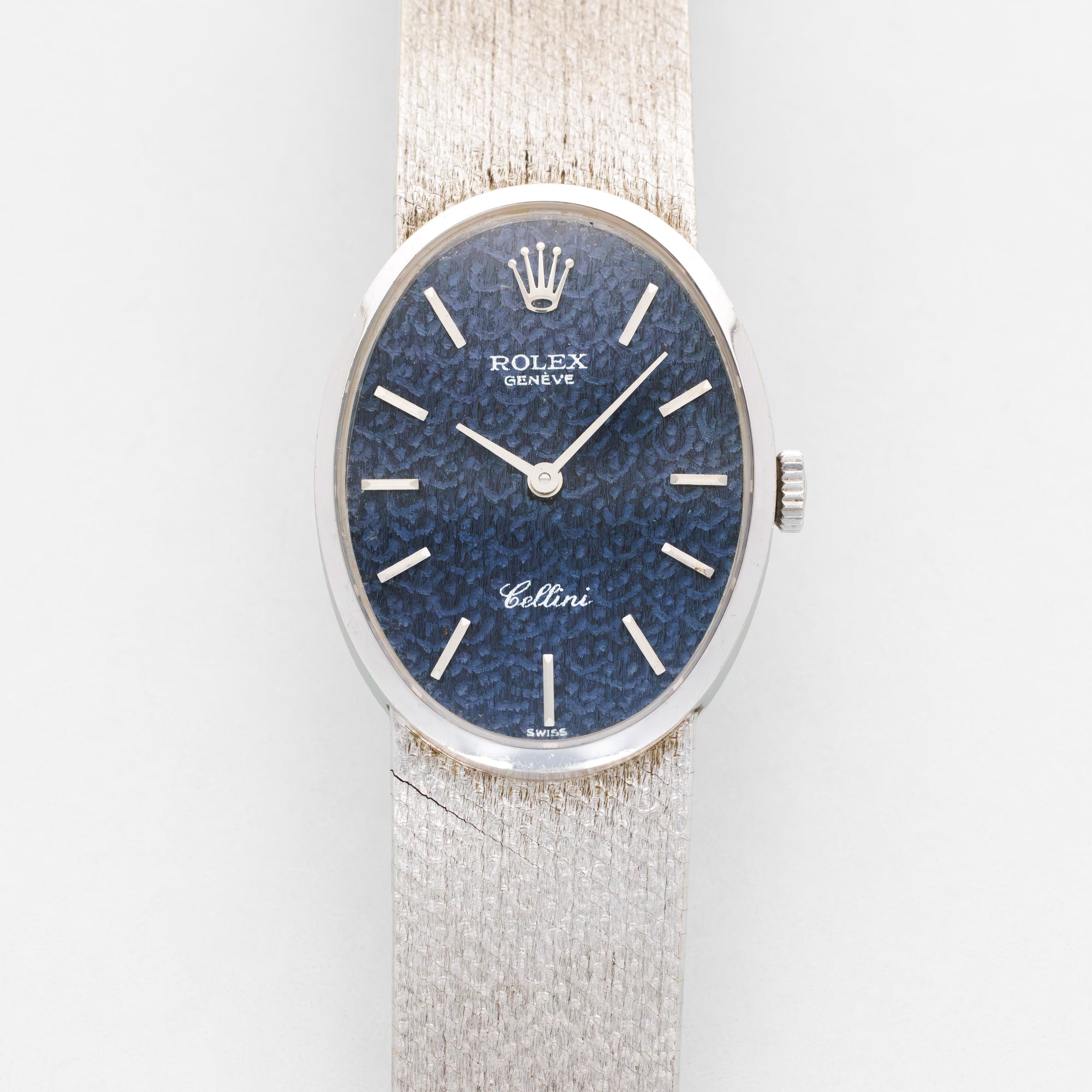 Rolex White Gold Cellini Bracelet Watch Ref. 4307/9