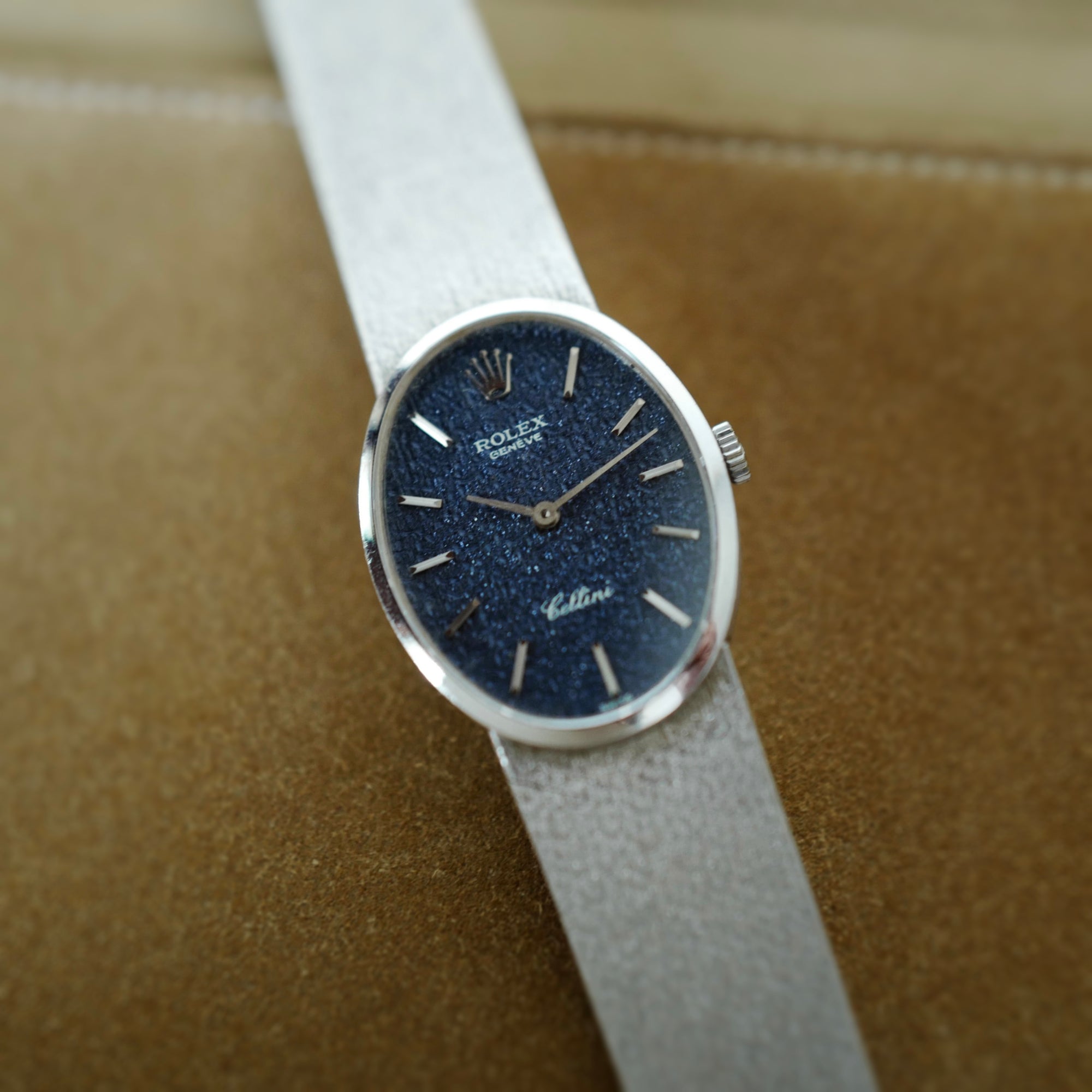 Rolex White Gold Cellini Bracelet Watch Ref. 4307/9
