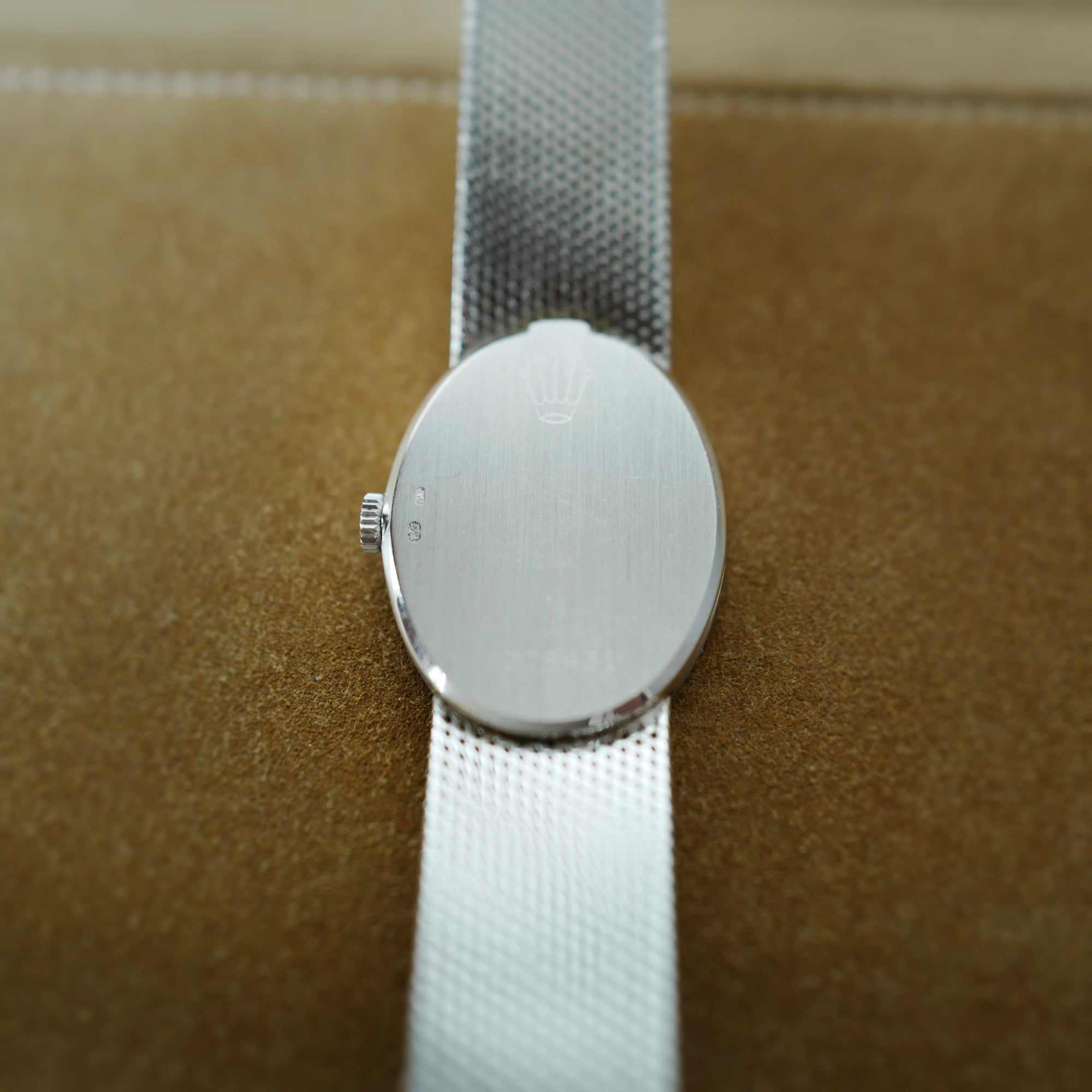 Rolex White Gold Cellini Bracelet Watch Ref. 4307/9