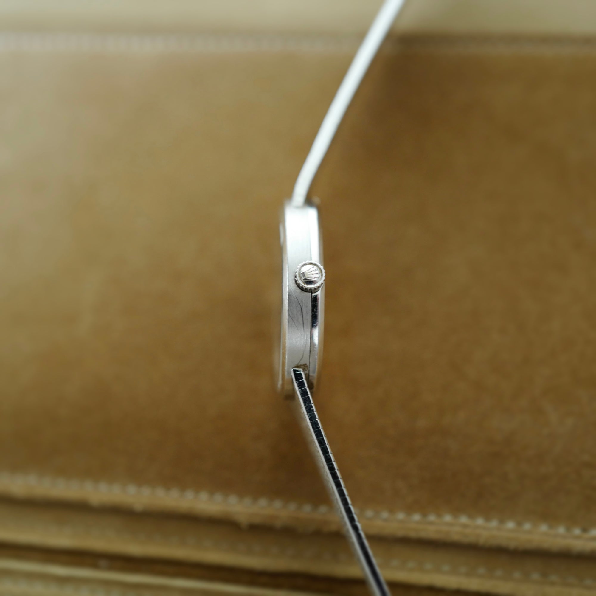 Rolex White Gold Cellini Bracelet Watch Ref. 4307/9