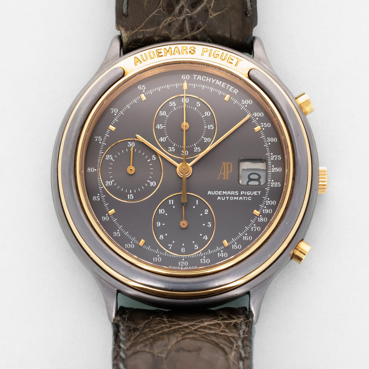 Audemars Piguet Rose Gold and Tantalum Huitieme Chronograph Ref. 25644