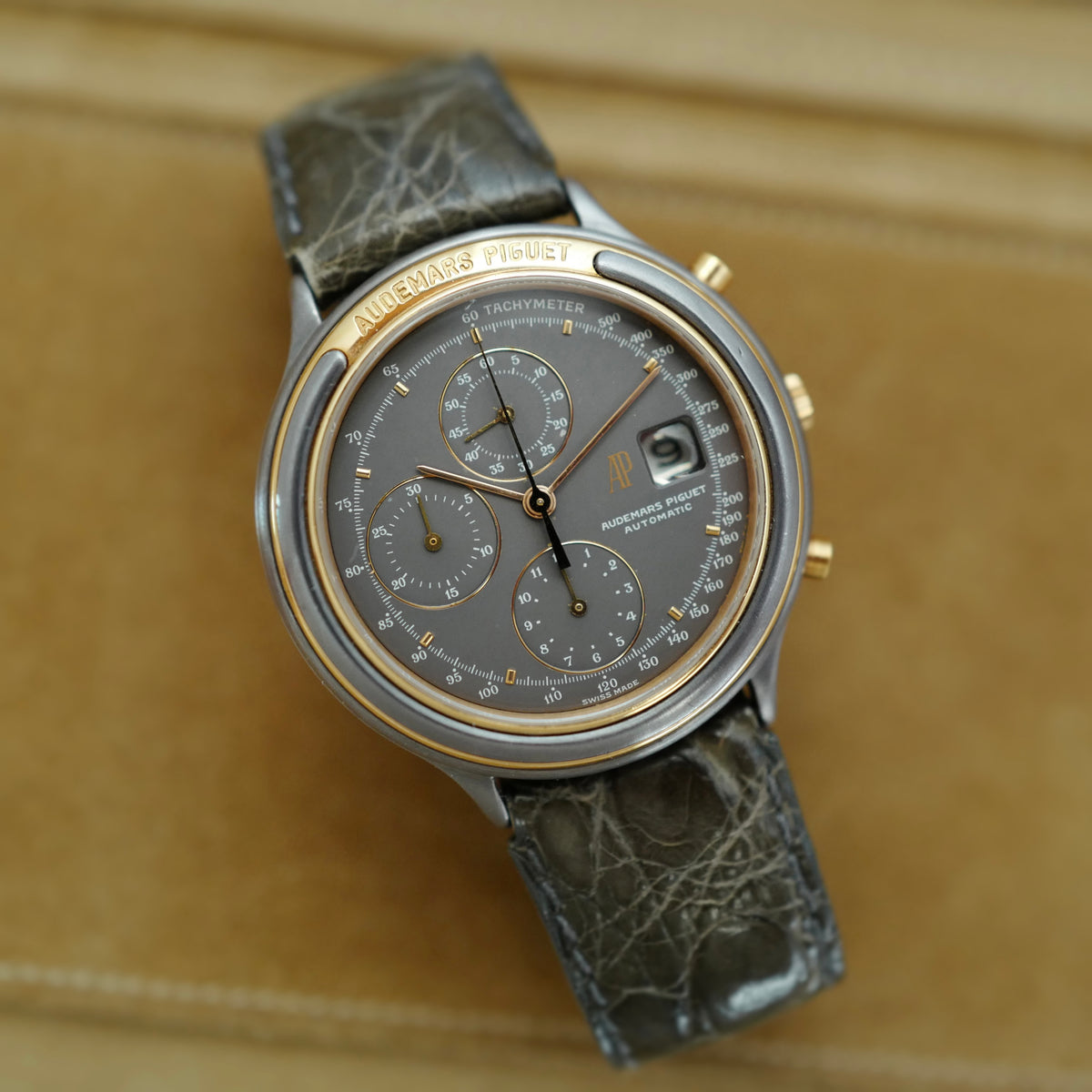 Audemars Piguet Rose Gold and Tantalum Huitieme Chronograph Ref. 25644