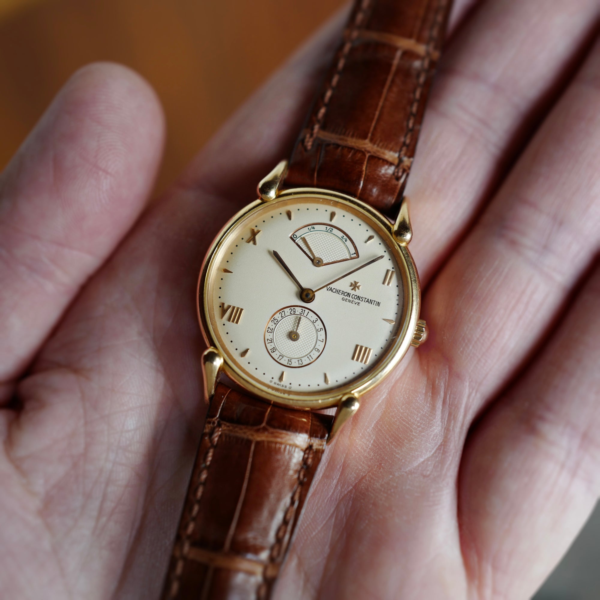Vacheron Constantin Yellow Gold Power Reserve Historiques Tour de lIle Ref. 48100