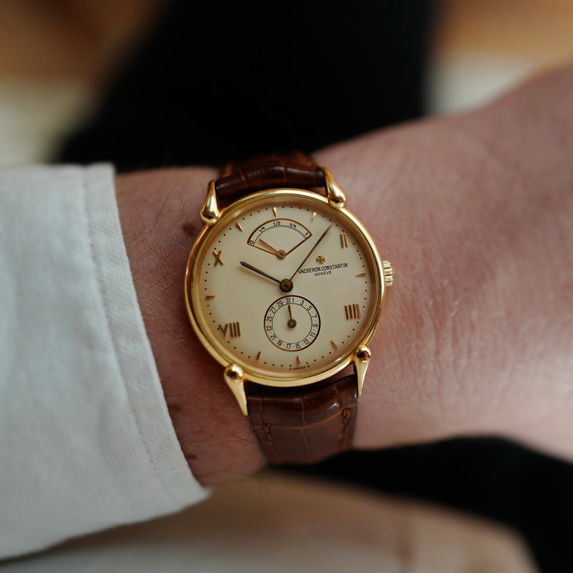 Vacheron Constantin Yellow Gold Power Reserve Historiques Tour de lIle Ref. 48100