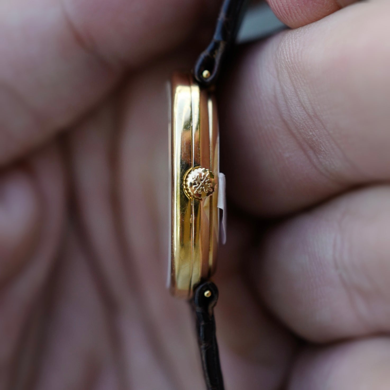 Patek Philippe Yellow Gold Ellipse Watch Ref. 4226 with Rare &amp; Unusual Dial
