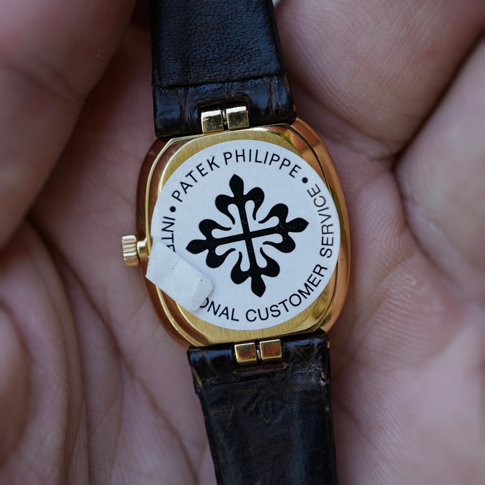 Patek Philippe Yellow Gold Ellipse Watch Ref. 4226 with Rare &amp; Unusual Dial