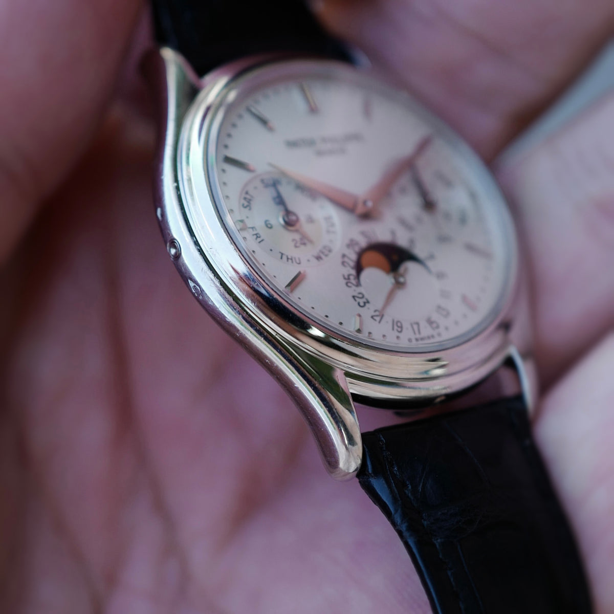 Patek Philippe Platinum Perpetual Calendar Watch Ref. 3940, Second Series