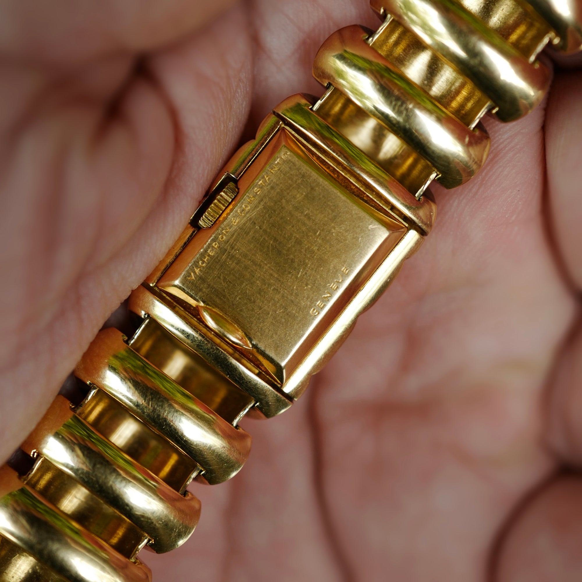 Vacheron Constantin Yellow Gold Cover Watch Ref. 4262, Circa 1947