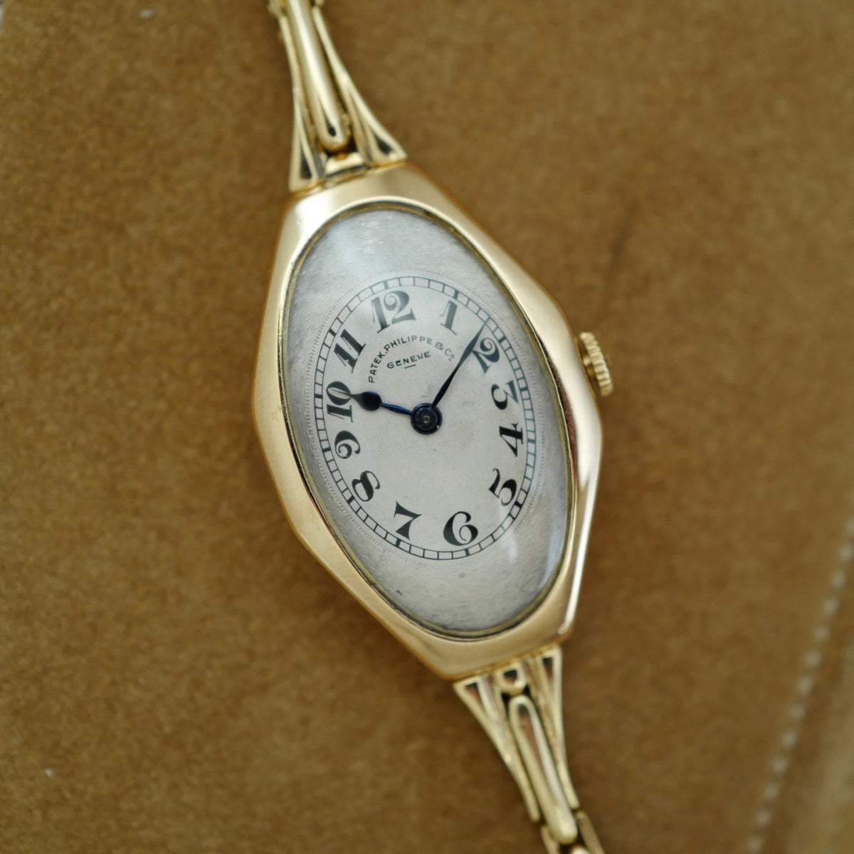 Patek Philippe Yellow Gold Tonneau, Circa 1910