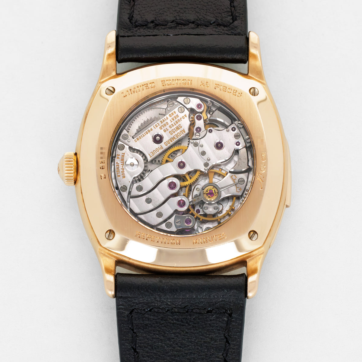 Audemars Piguet Pink Gold John Schaffer Jump Hour Repeater Watch Ref. 25798