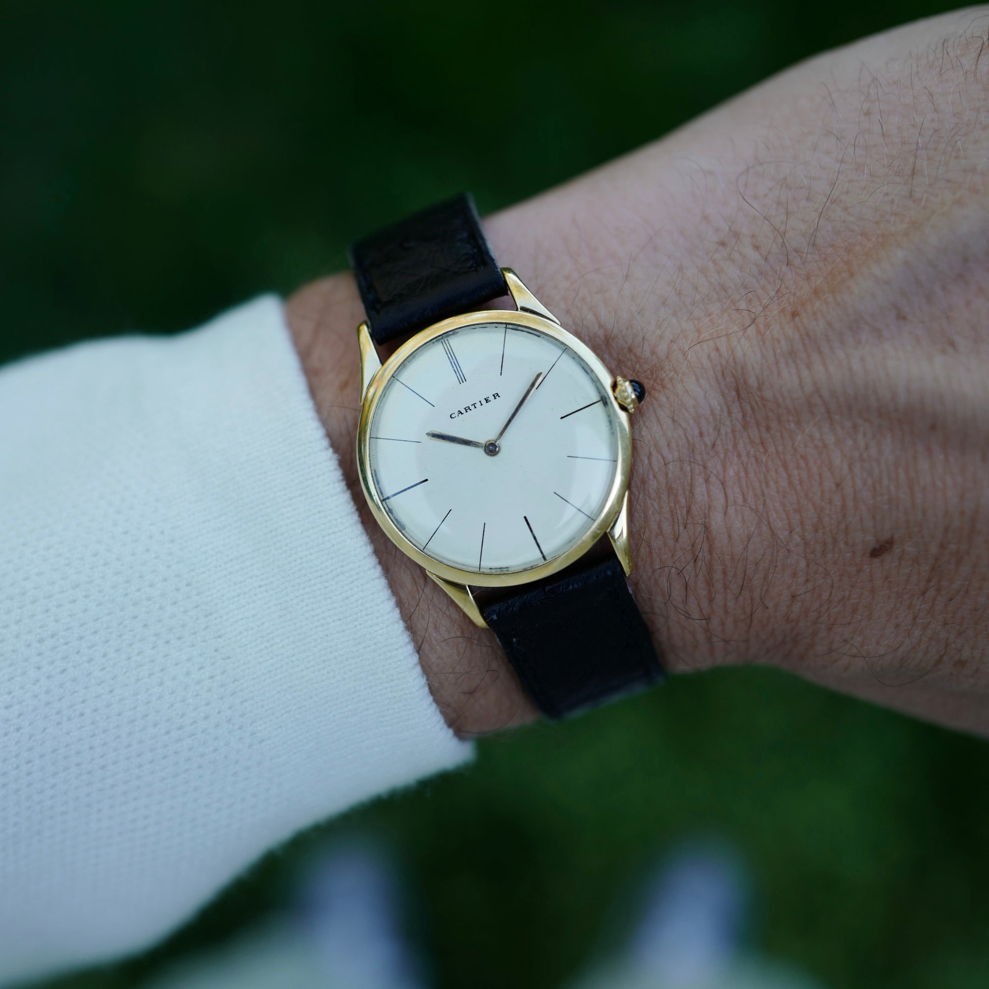 Cartier Yellow Gold Round Watch, Cartier France