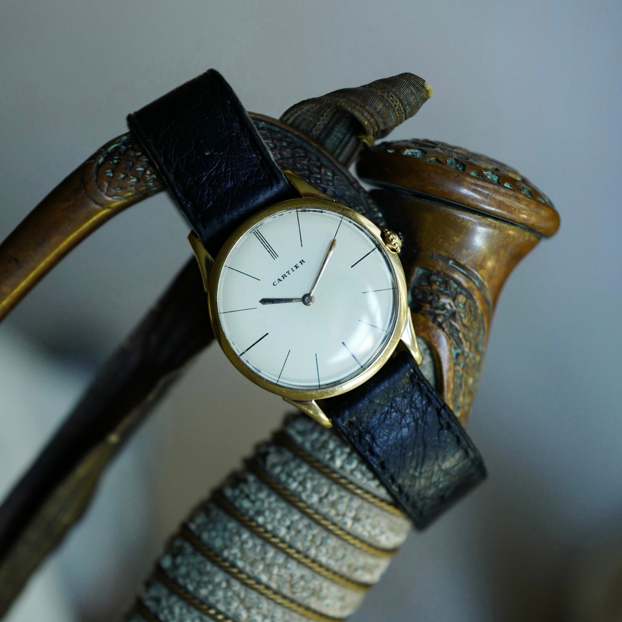 Cartier Yellow Gold Round Watch, Cartier France