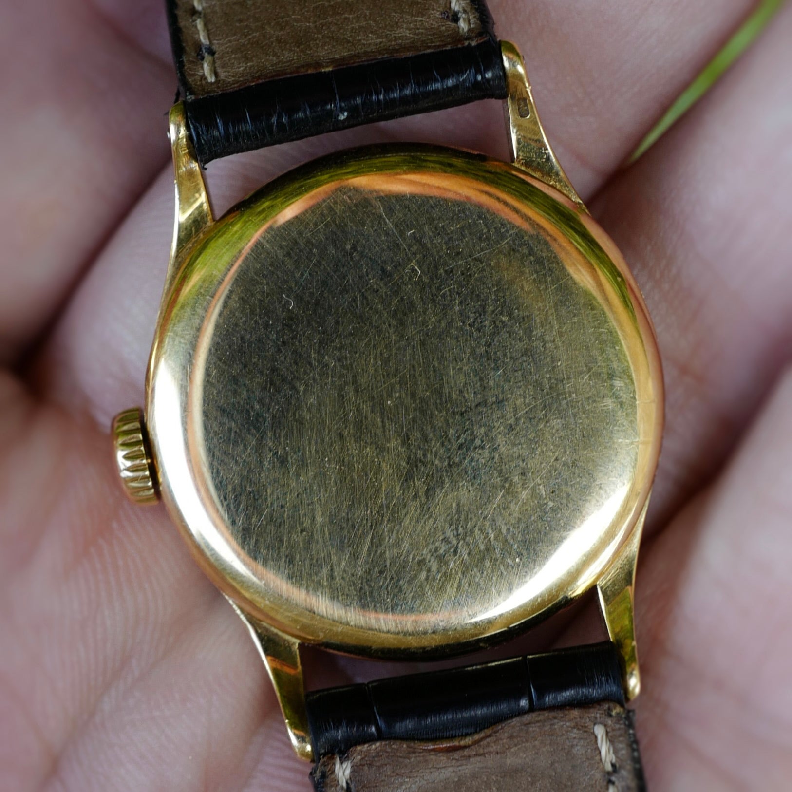 Patek Philippe Yellow Gold Calatrava Ref. 96 with Dore Dial