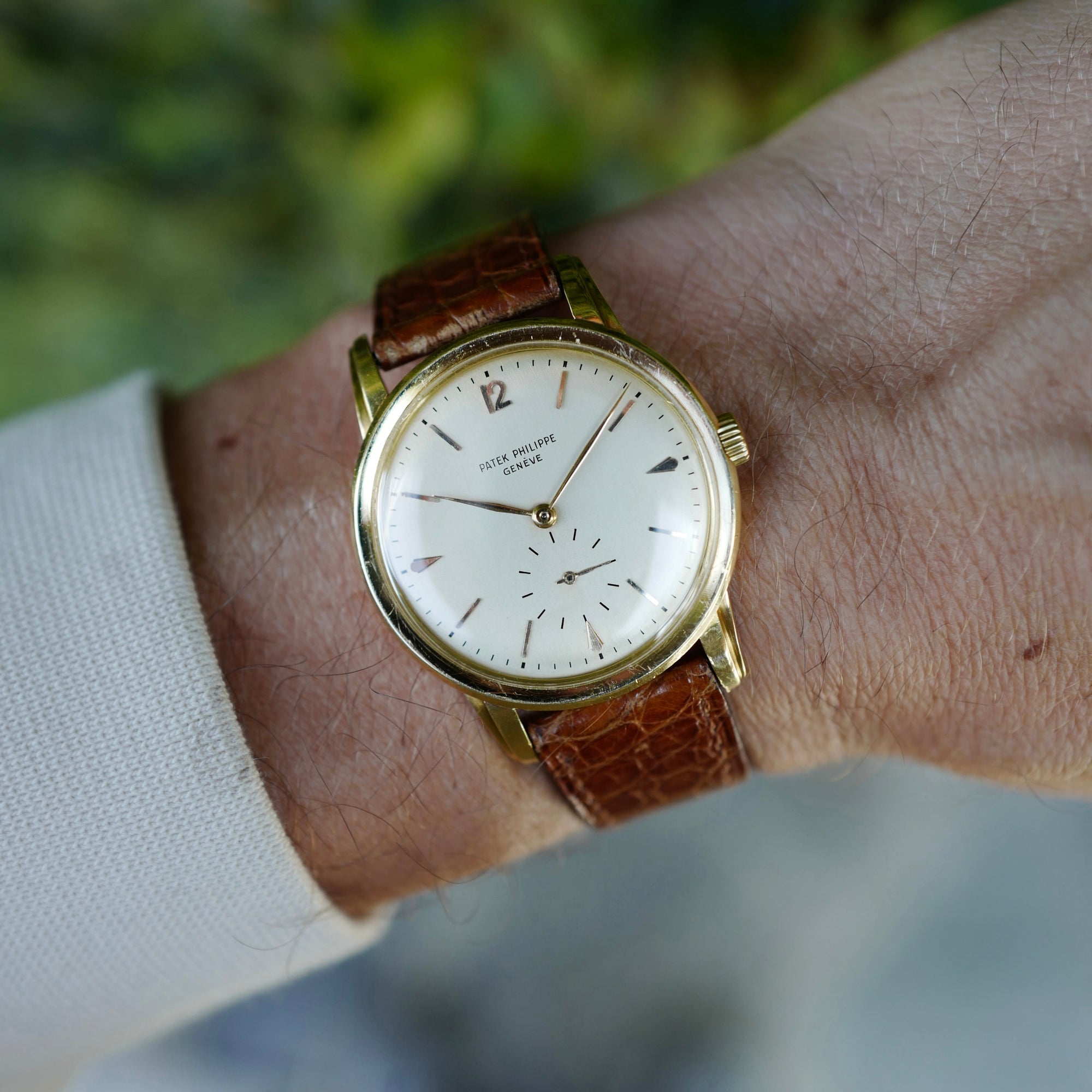 Patek Philippe Yellow Gold Calatrava Watch Ref. 2452
