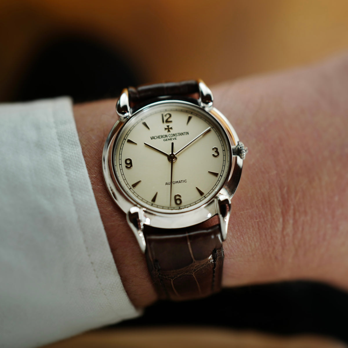 Vacheron Constantin White Gold Nostalgia Automatic Watch Ref. 48001