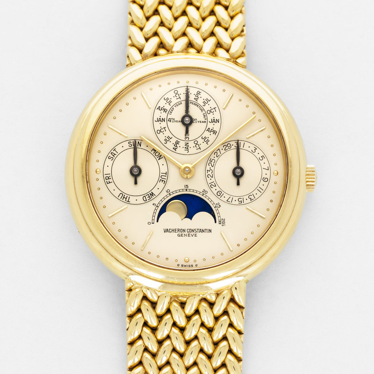 Vacheron Constantin Yellow Gold Perpetual Calendar Watch Ref. 43031