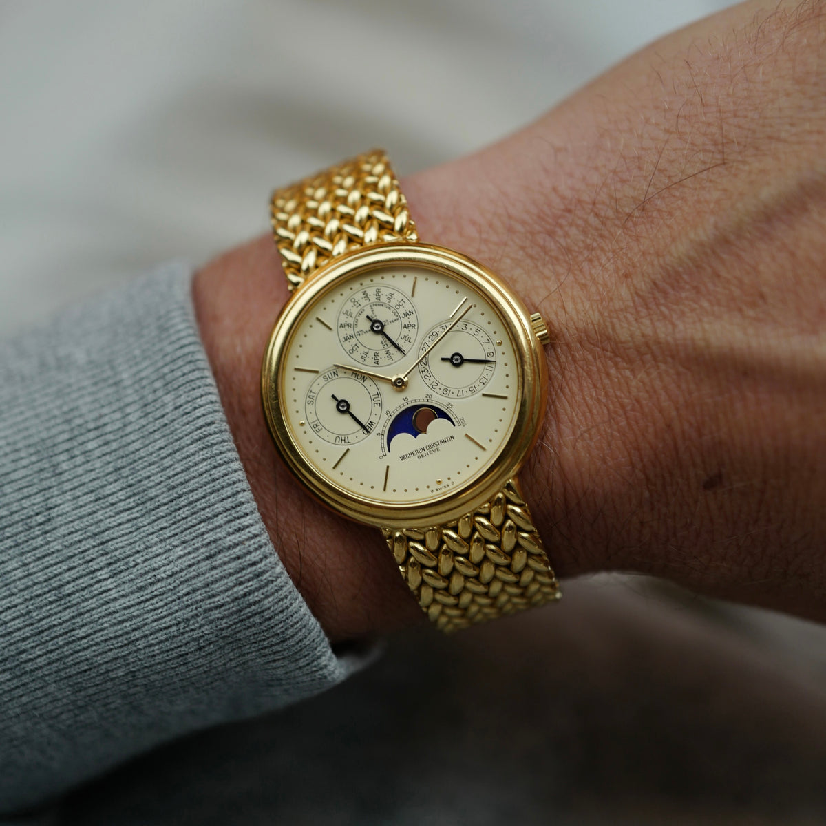 Vacheron Constantin Yellow Gold Perpetual Calendar Watch Ref. 43031