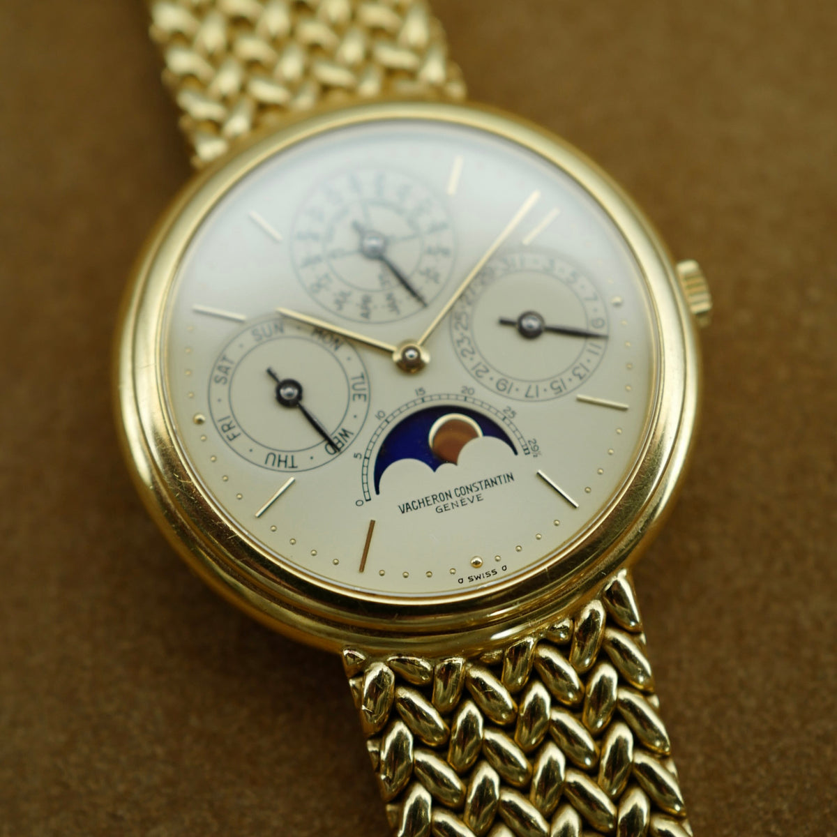 Vacheron Constantin Yellow Gold Perpetual Calendar Watch Ref. 43031