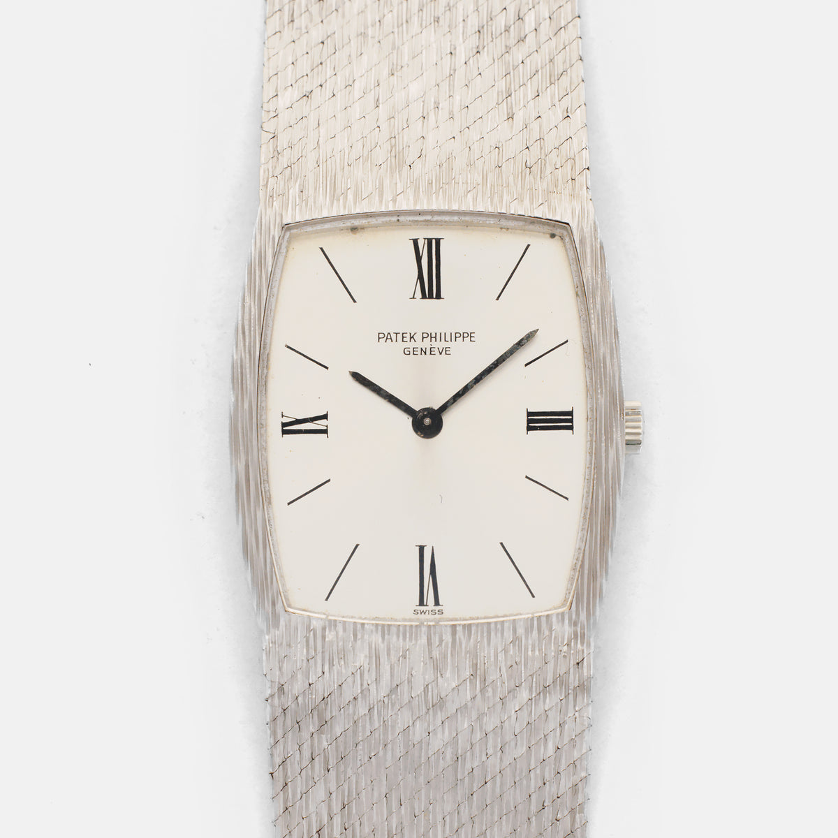 Patek Philippe White Gold Bracelet Watch Ref. 3528
