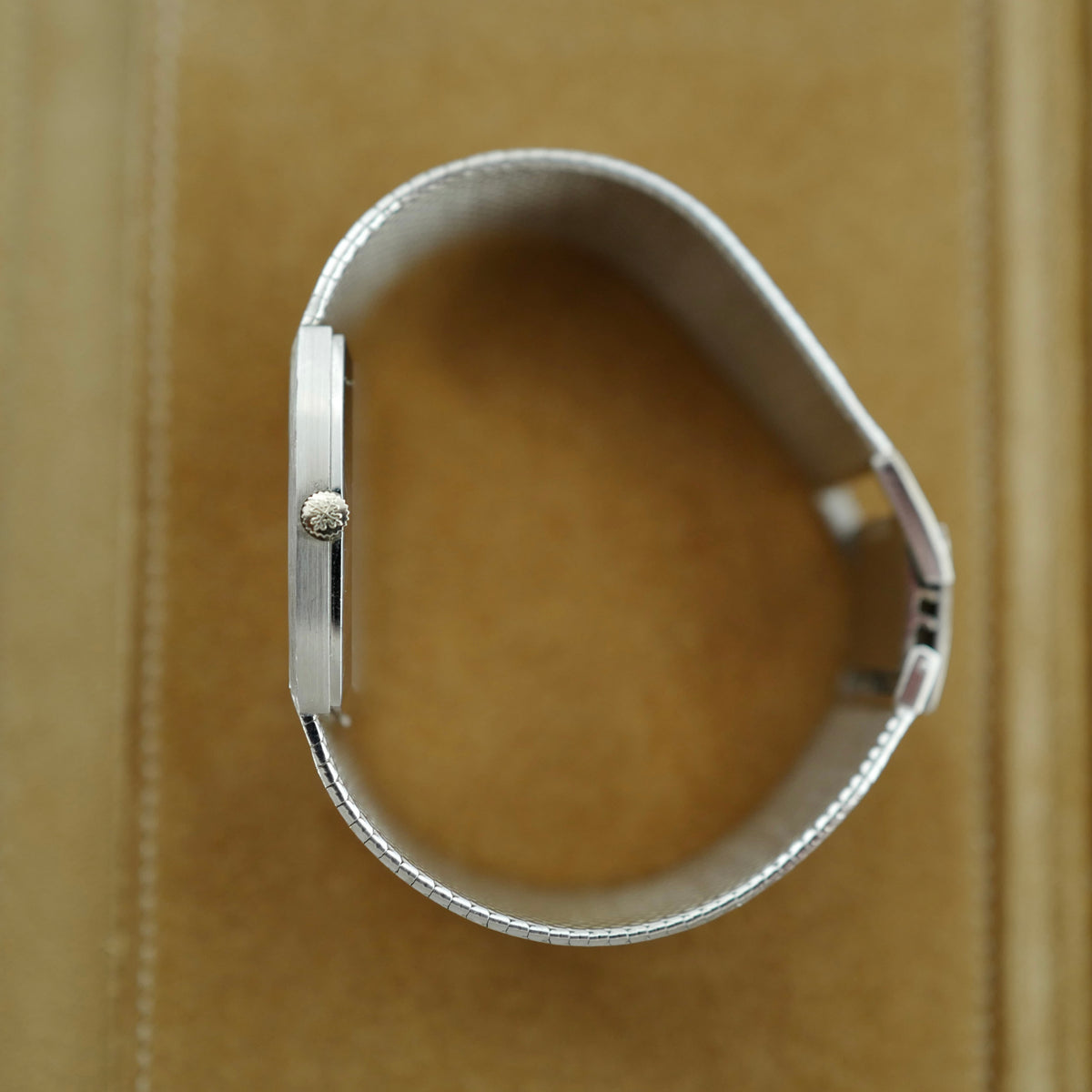 Patek Philippe White Gold Bracelet Watch Ref. 3528
