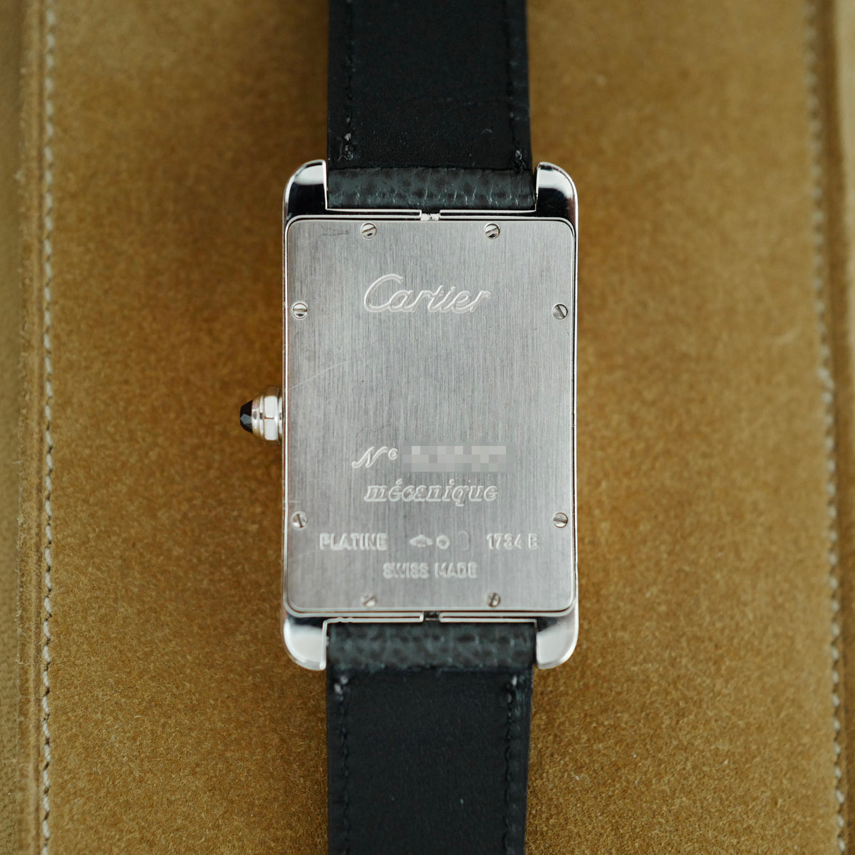 Cartier - Cartier Platinum Tank Americaine XL Ref. W2604351 - The Keystone Watches
