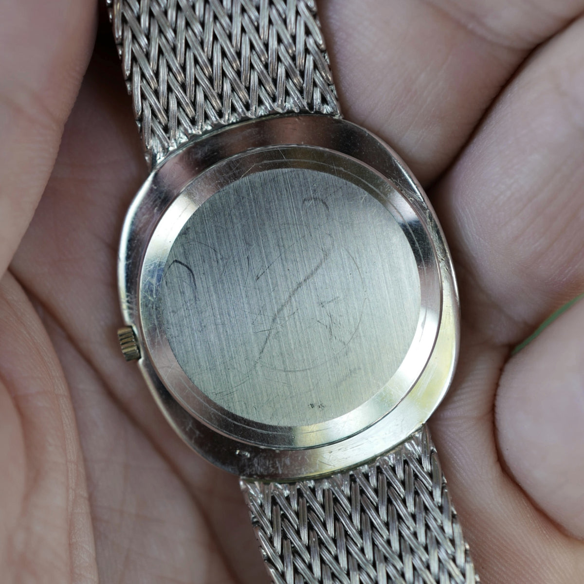 Patek Philippe White Gold Ellipse Ref. 3589 with Blue Dial