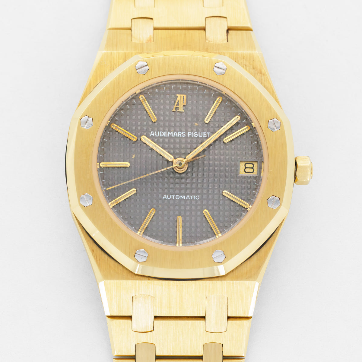 Audemars Piguet Yellow Gold Royal Oak Watch Ref. 4100