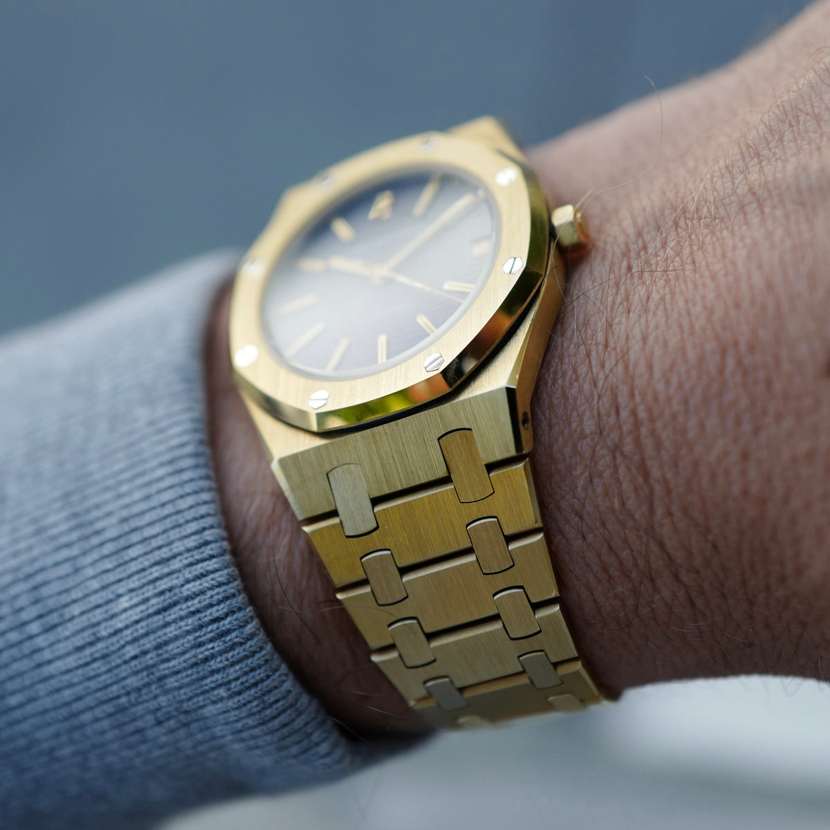 Audemars Piguet Yellow Gold Royal Oak Watch Ref. 4100