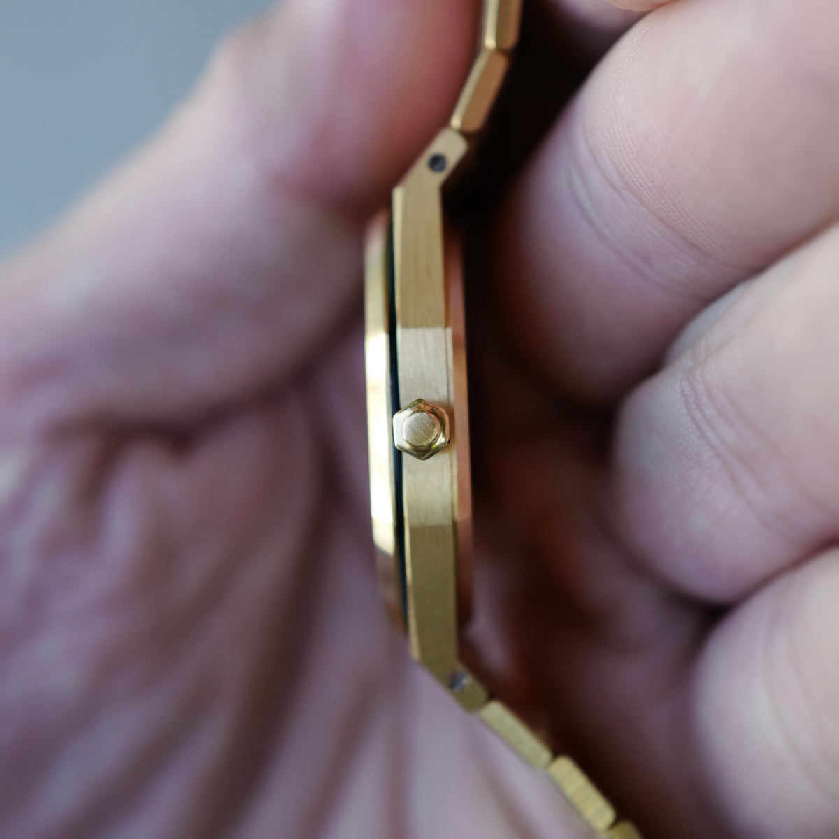 Audemars Piguet Yellow Gold Royal Oak Watch Ref. 4100