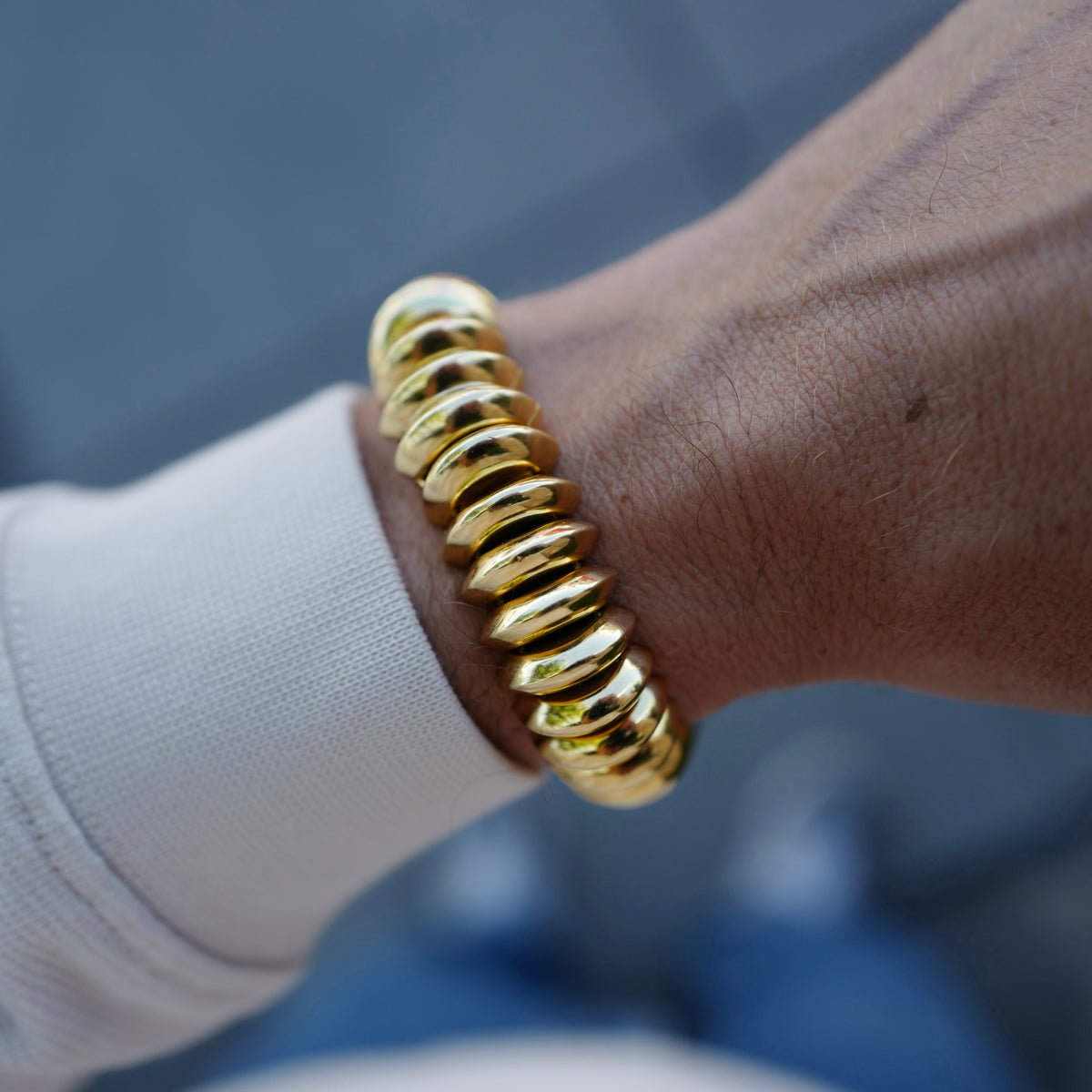 Cartier Yellow Gold Concealed Dial Bracelet Watch