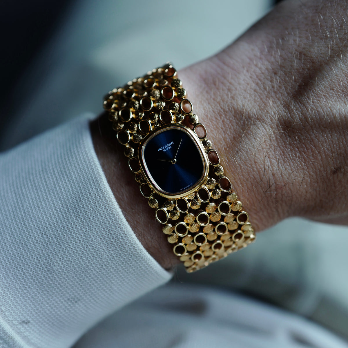 Patek Philippe Yellow Gold Ellipse Bracelet Watch Ref. 4148