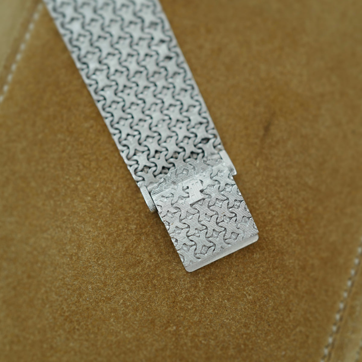 Audemars Piguet White Gold Cushion-shaped Bracelet Watch (New Arrival)