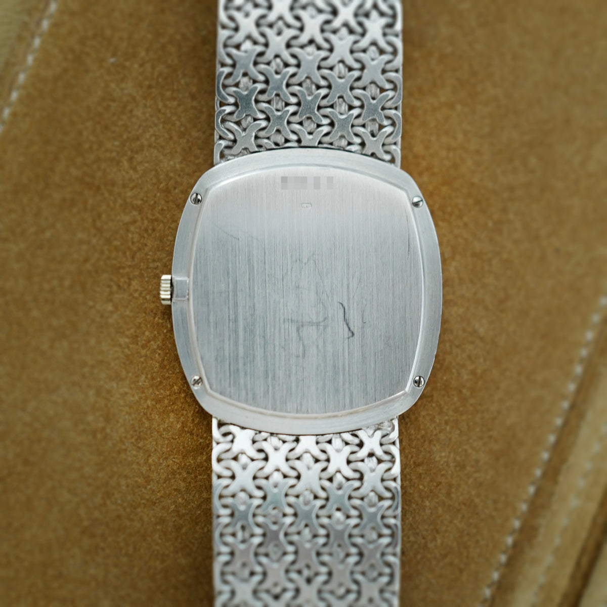Audemars Piguet White Gold Cushion-shaped Bracelet Watch (New Arrival)