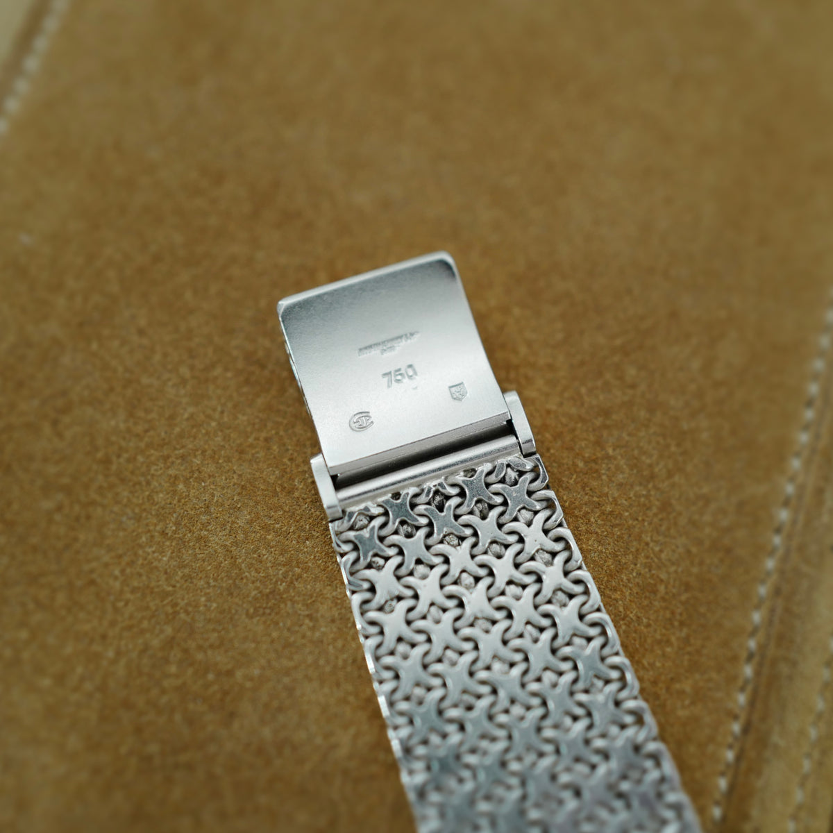 Audemars Piguet White Gold Cushion-shaped Bracelet Watch (New Arrival)