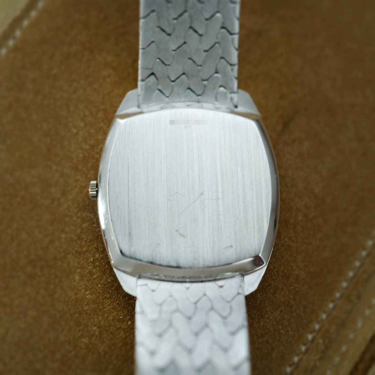 Audemars Piguet White Gold Tonneau-shaped Automatic Bracelet Watch Ref. 5279 (New Arrival)