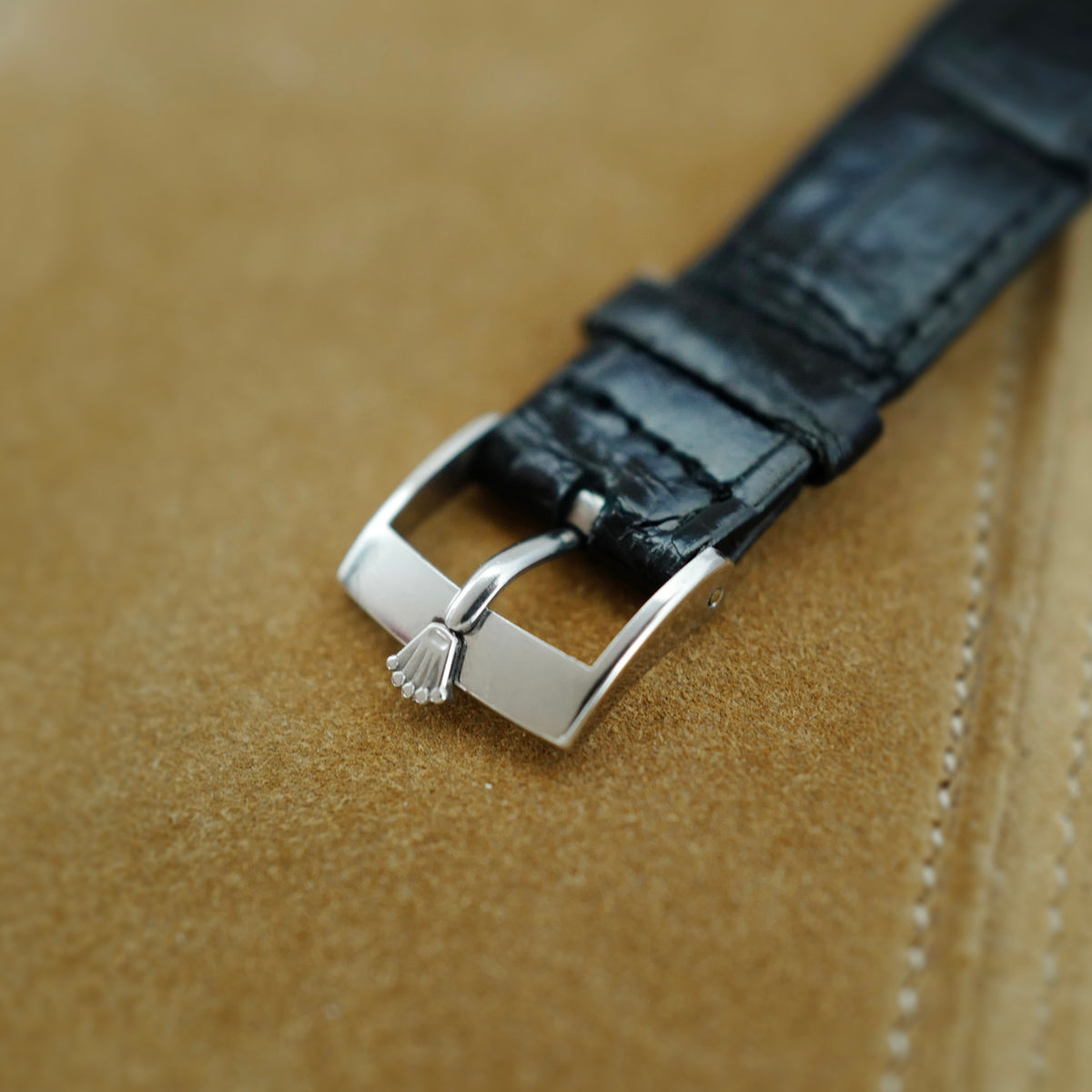 Rolex White Gold Oyster Perpetual Day-Date Ref. 1803/9 with Doorstep Dial (New Arrival)
