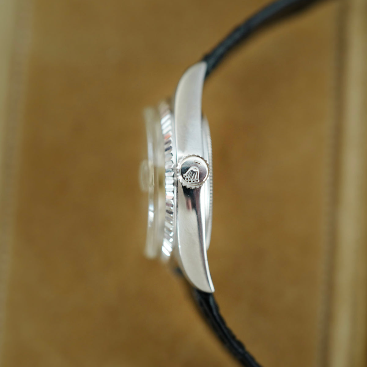 Rolex White Gold Oyster Perpetual Day-Date Ref. 1803/9 with Doorstep Dial (New Arrival)
