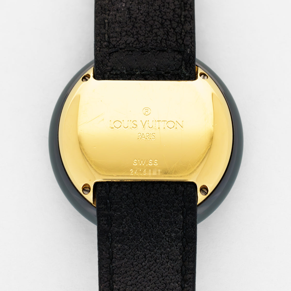 Louis Vuitton Monterey II Ref. N03100 Black Ceramic Watch