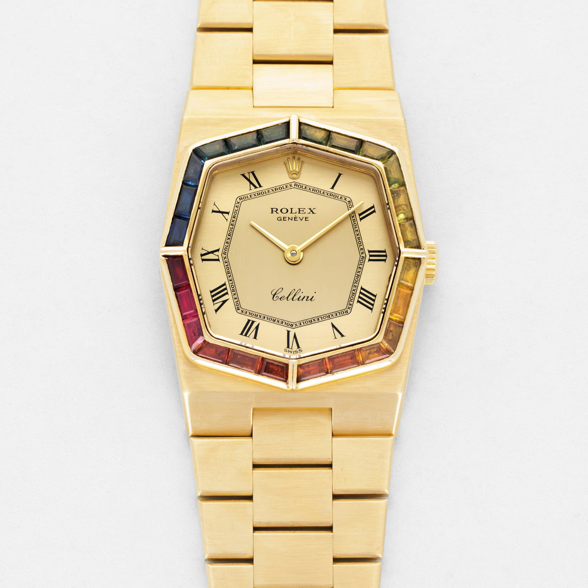 Rolex - Rolex Yellow Gold Cellini Rainbow Watch Ref. 5016 - The Keystone Watches