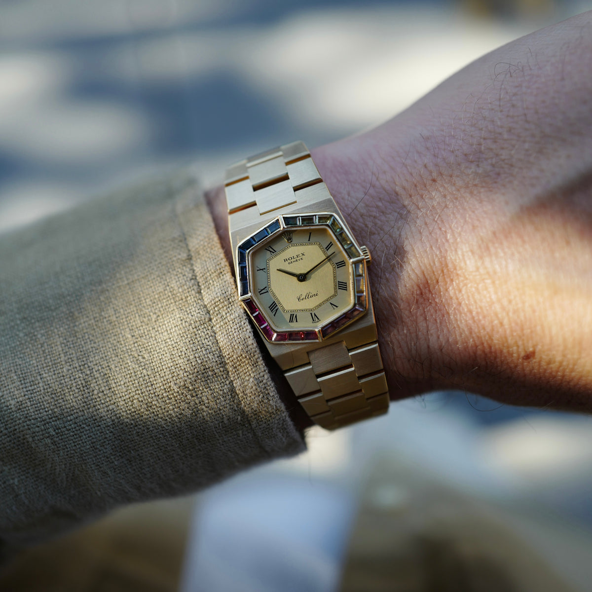 Rolex - Rolex Yellow Gold Cellini Rainbow Watch Ref. 5016 - The Keystone Watches