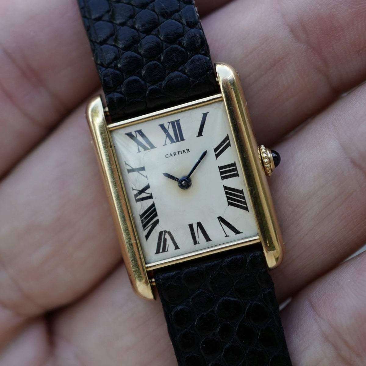 Cartier Yellow Gold Tank London Watch