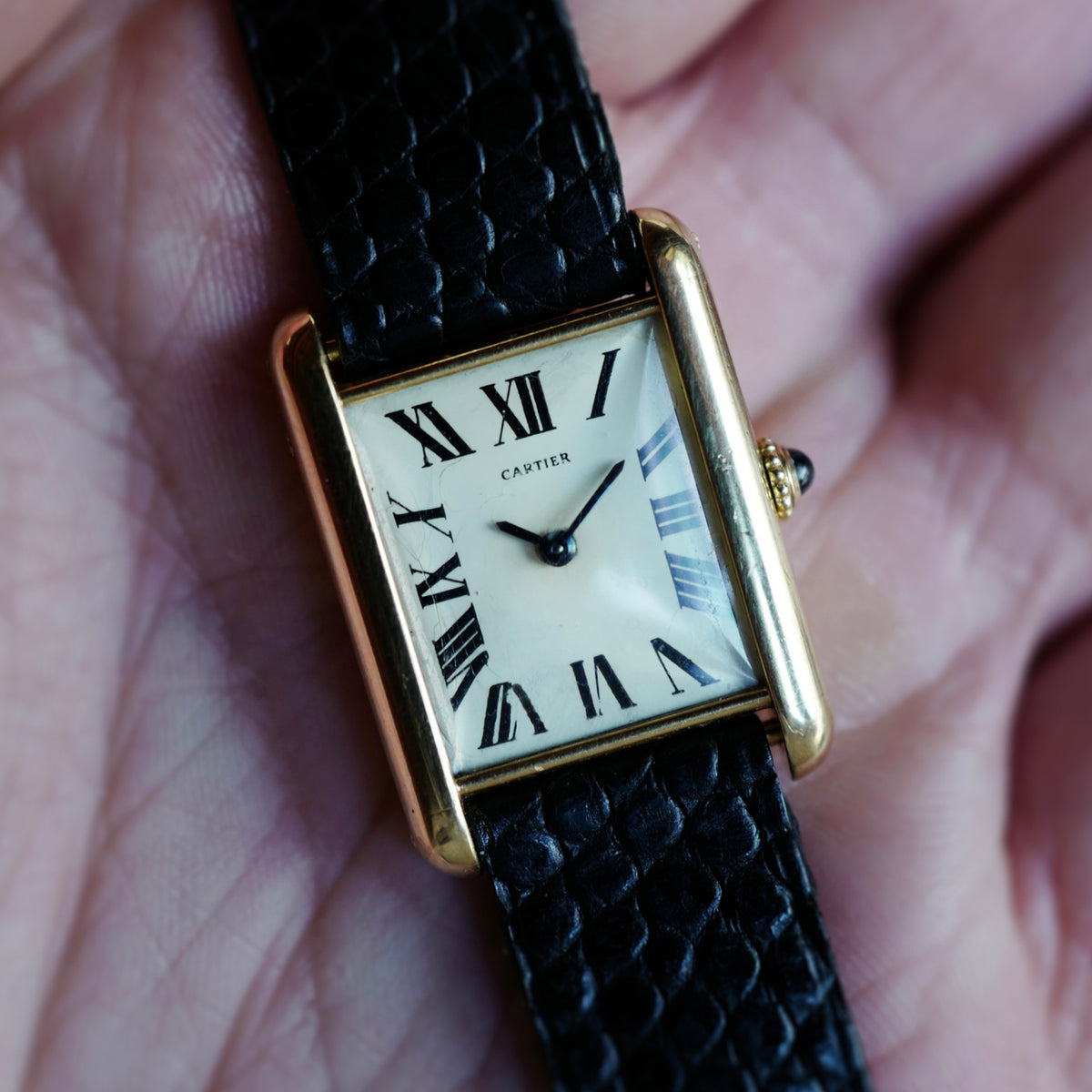 Cartier Yellow Gold Tank London Watch