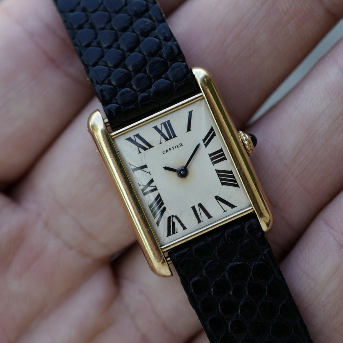 Cartier Yellow Gold Tank London Watch