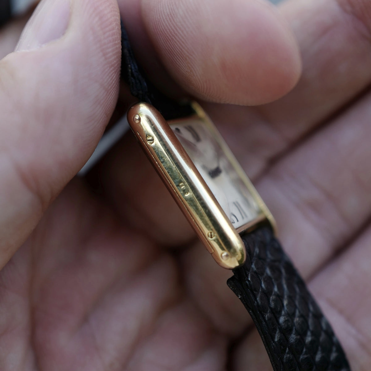 Cartier Yellow Gold Tank London Watch