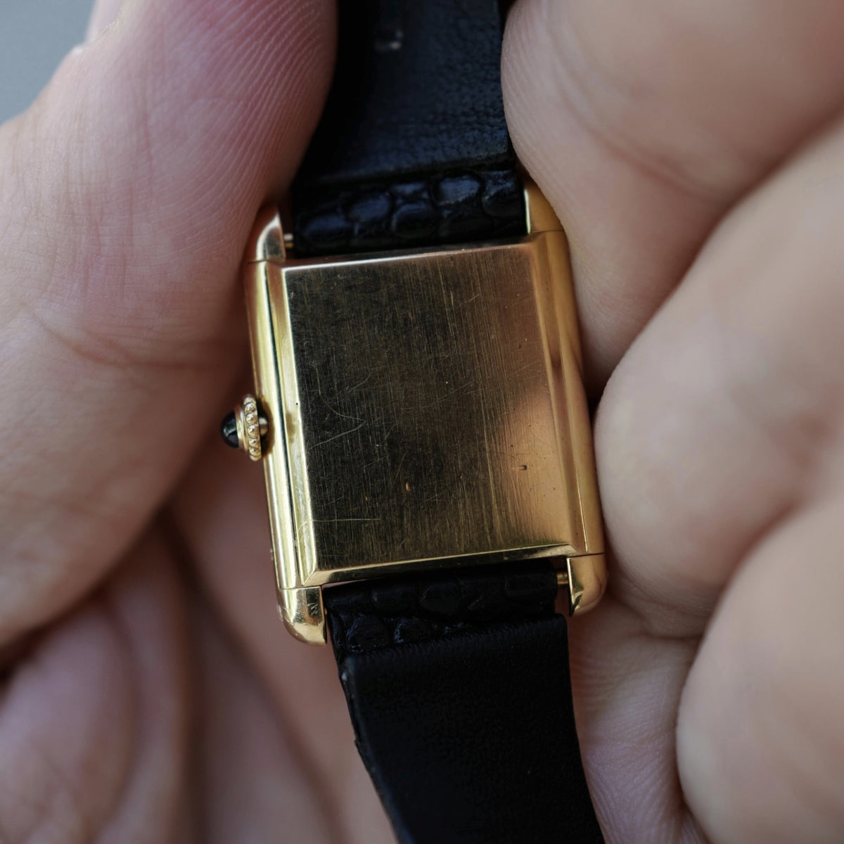 Cartier Yellow Gold Tank London Watch