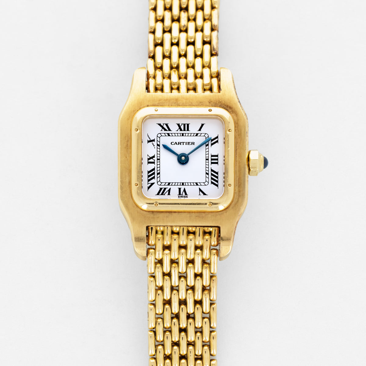Cartier Yellow Gold Santos Mini Watch Ref. 66024