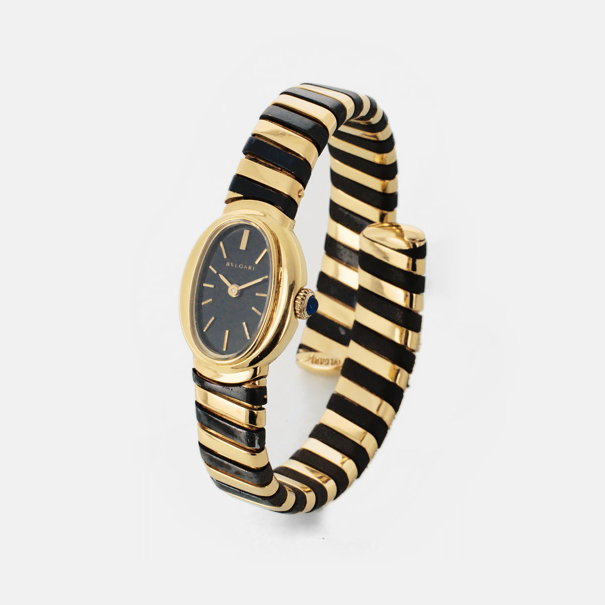 Bulgari Yellow Gold Tubogas Bangle Watch