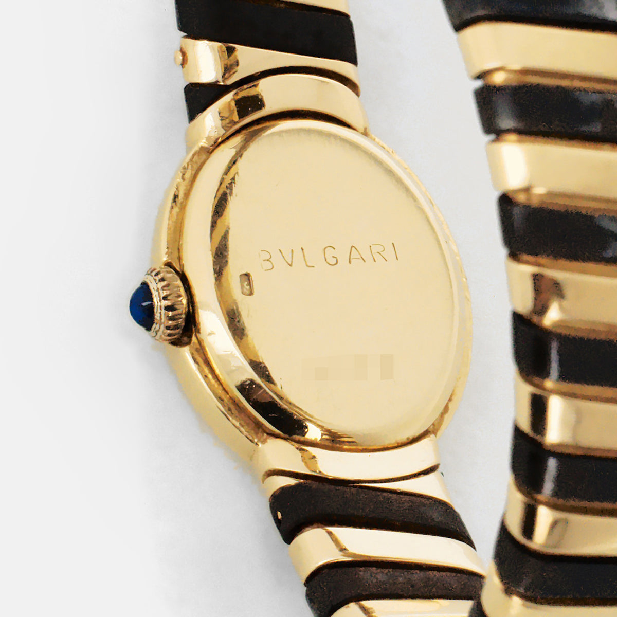 Bulgari Yellow Gold Tubogas Bangle Watch